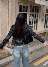 SD Washed Denim Wide Pants