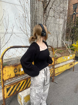 マルチポケットジッパーストリングカーゴパンツ / multi-pocket zipper string cargo pants