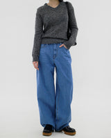 カラーチップデニムパンツ / no.6075 Color Chip Denim Pants (2color)