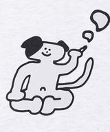 [EZwithPIECE] CAT DOG TEE(2COLORS) (6562948579446)