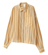 ストライプロングスリーブTシャツ / YELLOW STRIPE LONG-SLEEVE SHIRT