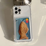 Chou Cream - Real Bungeoppang Card Storage Phone Case