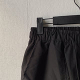 ラップストリングピンタックナイロンパンツ
