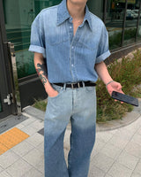 グラデーションデニムパンツ / GM Gradation Denim Pants (XS ~ L)