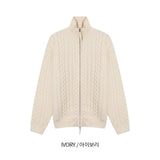 LMN 5G フィッシャータートルネックジップアップ