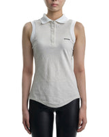 SI-PK Hole Sleeveless-WH