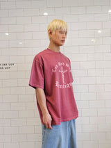 VENTIQUE ピグメントジーザス半袖Tシャツ