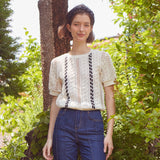 ロープケーブルサマーニット / Rope Cable Summer Knit