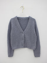 コットンミニカーディガン/Cotton mini cardigan (3color)