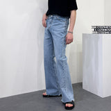 セミロングブーツカットデニムパンツ / Semi Long Bootcut Denim Pants