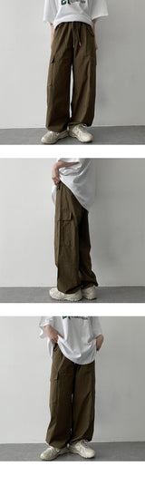 モチツーウェイヘムストリングカーゴパンツ / Mochi Two-Way Hem String Cargo Pants