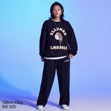 ARCH PRINTING PAINTING SWEAT SHIRT-BLACK