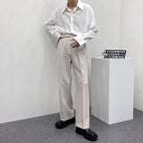 FL ビッグカラーカフリードシャツ / FL Big Collar Cuff Reed Shirt (3 colors)