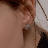 [NCT] Princess earrings (Silver) (6637701169270)