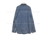 (UNISEX) ミストデニムシャツジャケット