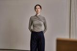 ウールツイルセットアップパンツ/WOOL TWILL SETUP PANTS_NAVY