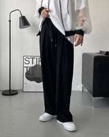 ダブルプリーツパンツ / FL REFIT Double Pleated Pants (2 colors)