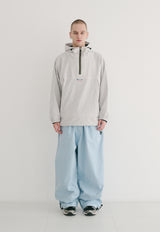 スーパーワイドパンツ / BSR2223FWPT008 LOGO COTTON SUPER WIDE PANTS SKY