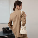 Mila Amulet Bucket Bag_Ivory