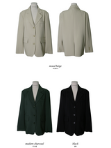 [SHOPPERMADE] シングルクラシックジャケット(3color) (6667109269622)