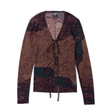 マブリングストリングスリムカーディガン / MABLING STRING SLIM CARDIGAN