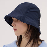 VARZAR Label String Bucket Hat / Navy