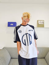 ラグランカラーリング半袖Tシャツ / VENTIQUE Raglan Coloring T-shirt 3color