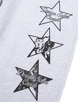 スターロゴプリントスウェットパンツ/STAR LOGO PRINTED SWEAT PANTS LIGHT GREY(CV2CFUPA01A)