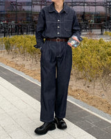 GL ステッチジーンズシャツジャケット / GL Stitch Jean Shirt Jacket (2 colors)