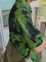 Tension Mold Hawaiian Short Sleeve Shirt (2color)