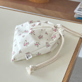 SPRING FLOWER STRING POUCH