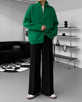 2WAYウールニットジップアップ / RU Two-way Wool Knit Zip-Up (3 colors)
