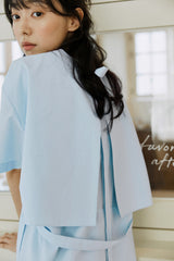 レイヤードリボンワンピース / layered ribbon onepiece sky blue