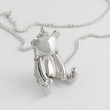 ベアーシルバーネックレス / BEAR_silver (6544672686198)