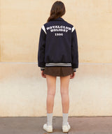 バーシティスタジャン/RCH varsity stadium Jacket navy