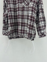 [UNISEX] ストリングチェックシャツ
