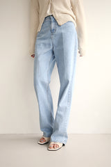 ケイリージーンズ / KALEY JEANS / LONG STRAIGHT DENIM PANTS