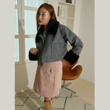 ポッシュショートコート / Posh short coat (black)