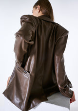 HAZELNUT OVERSIZED VEGAN LEATHER JACKET (6624220479606)
