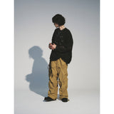 ネットウェーブチェッカーニット / NET WAVE CHECKER KNIT_BK