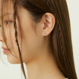 フィッティドフラワーイヤリング / fitted flower earring
