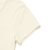 スモールチェリースクエアネッククロップTシャツ / SMALL CHERRY SQUARE NECK CROP T-SHIRT [IVORY]