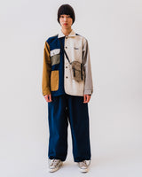 ロゴカラーコットンベーシックジャケット/BSR2223FWJK066 LOGO COLLAR COTTON BASIC JACKET MIX