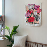 ファブリックポスター/Fabric Poster (Lisianthus)