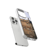 [グロッシー] フランス ボルドー 水の鏡 広場 01 スマホケース