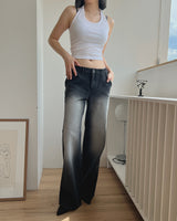エージェントブラックブルーパンツ/no.1790 Agent Black Blue Pants