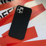 Matt - Basic Black TPU Phone Case