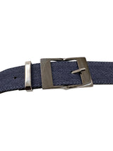 Fish tail belt _Indigo blue