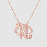 オーセンティック ネックレス 14K (ダイヤモンドセッティング)