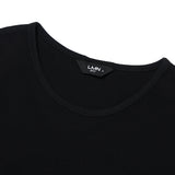ベーシックマシュマロロングスリーブT/BASIC MARSHMALLOW LONG-SLEEVED T-BLACK